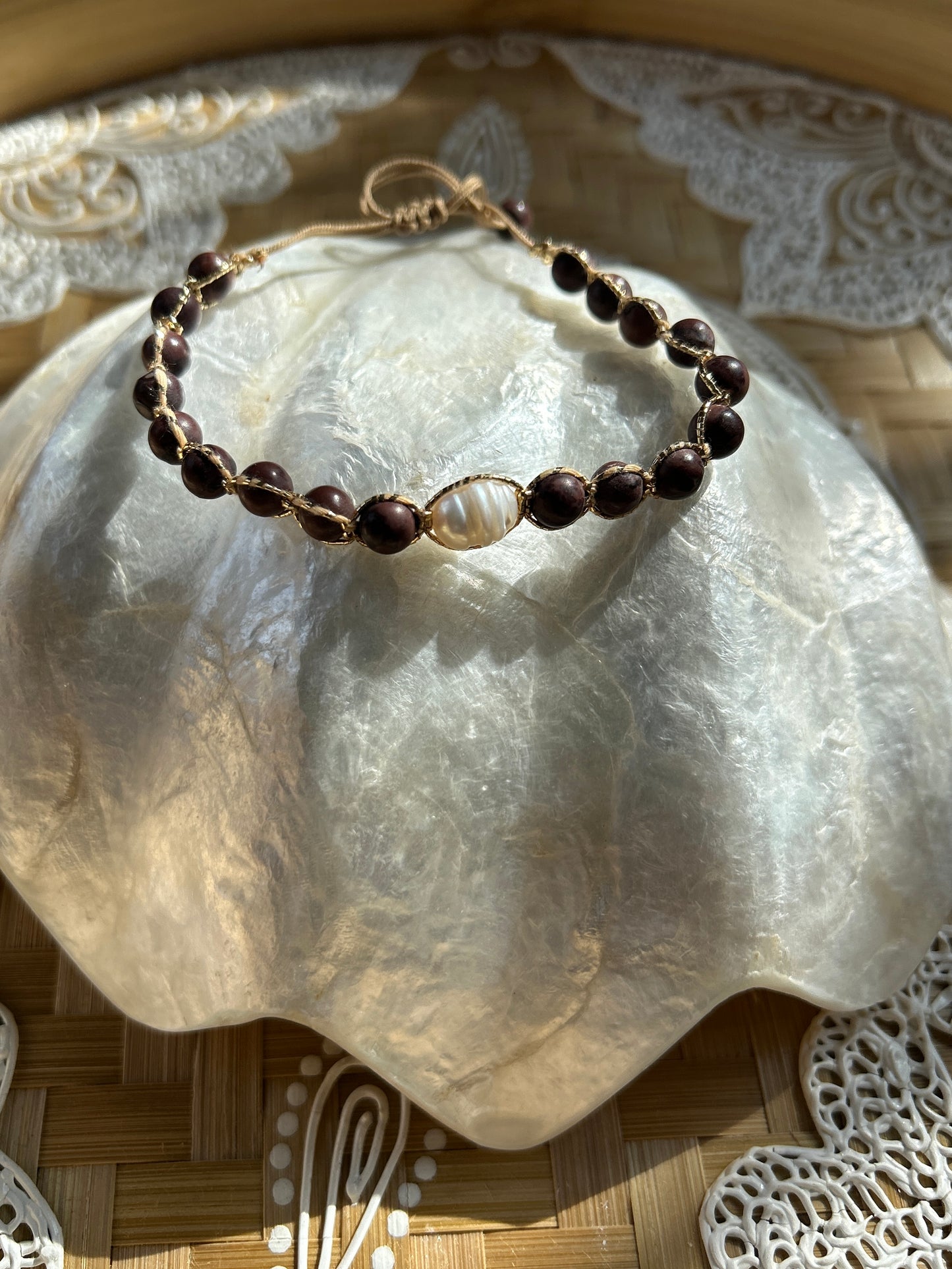 Seja bracelet - Chocolate Brown