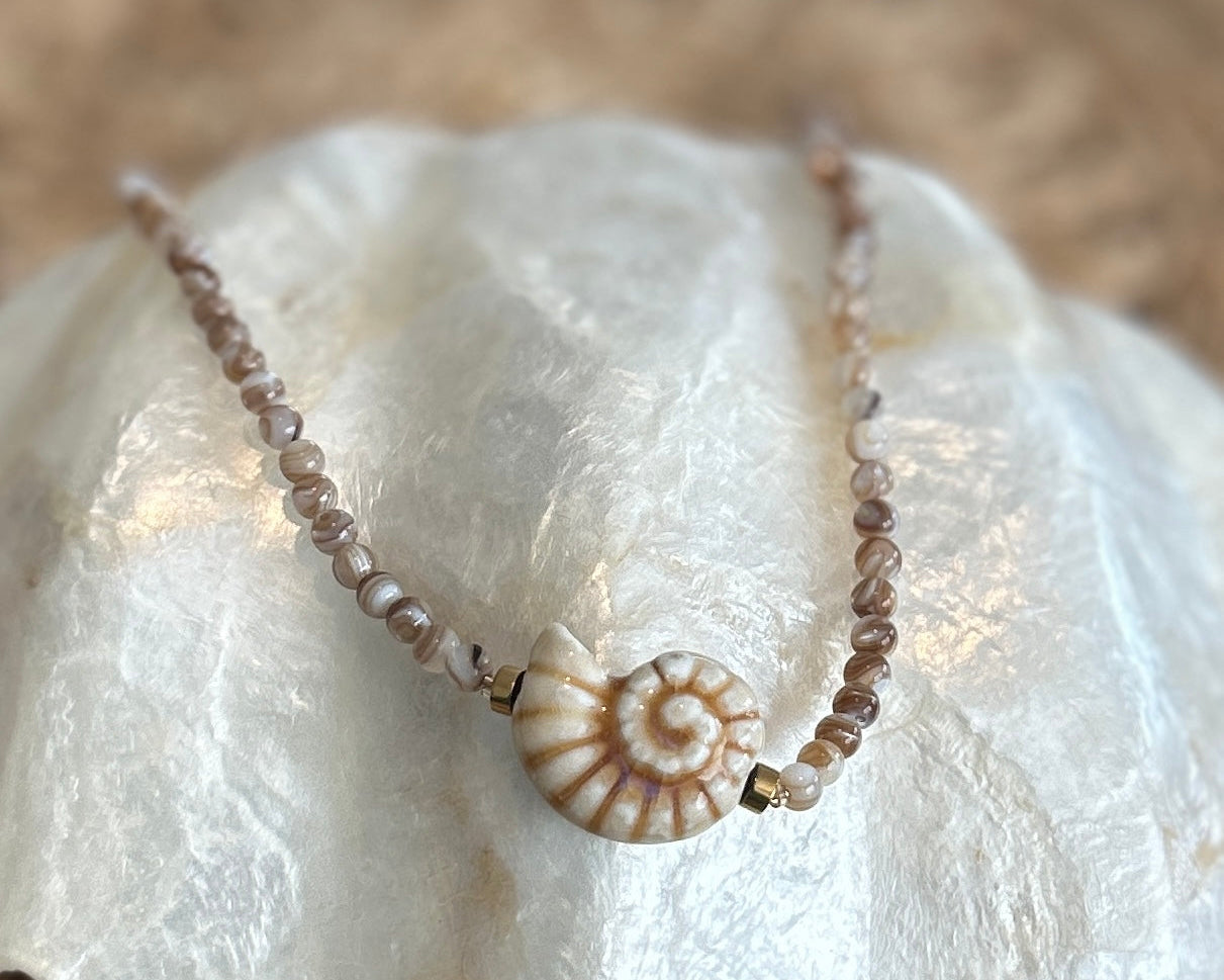 Nautilus necklace