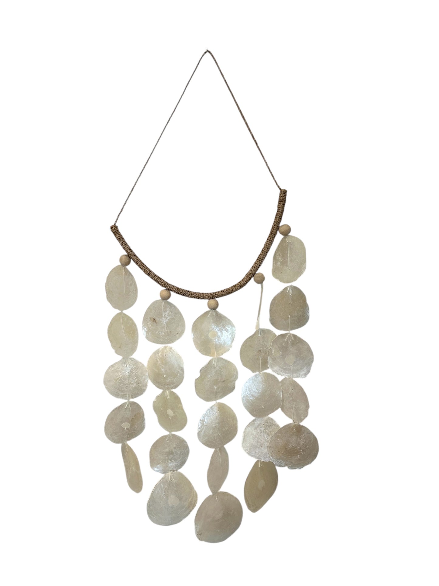 Capiz shell hanger