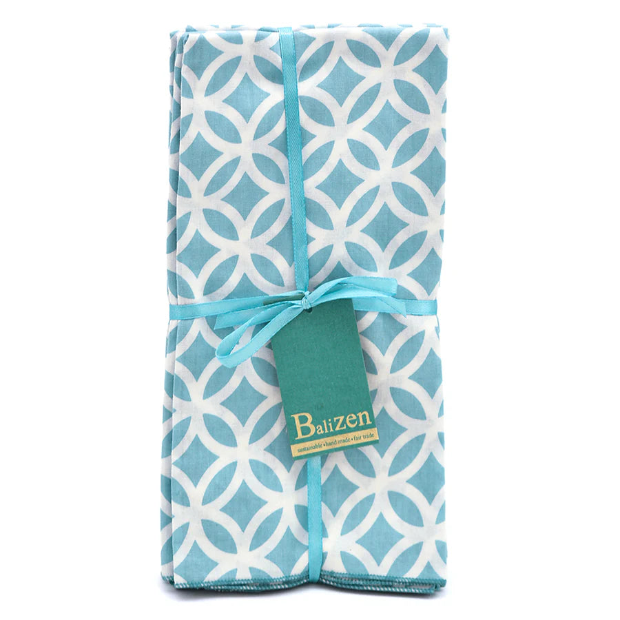Napkins Summer Blue Rings