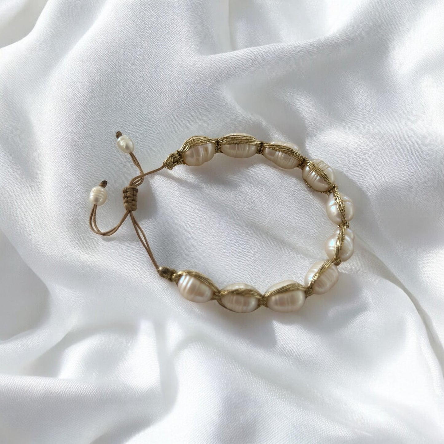 Indah Pearl Bracelet - Large