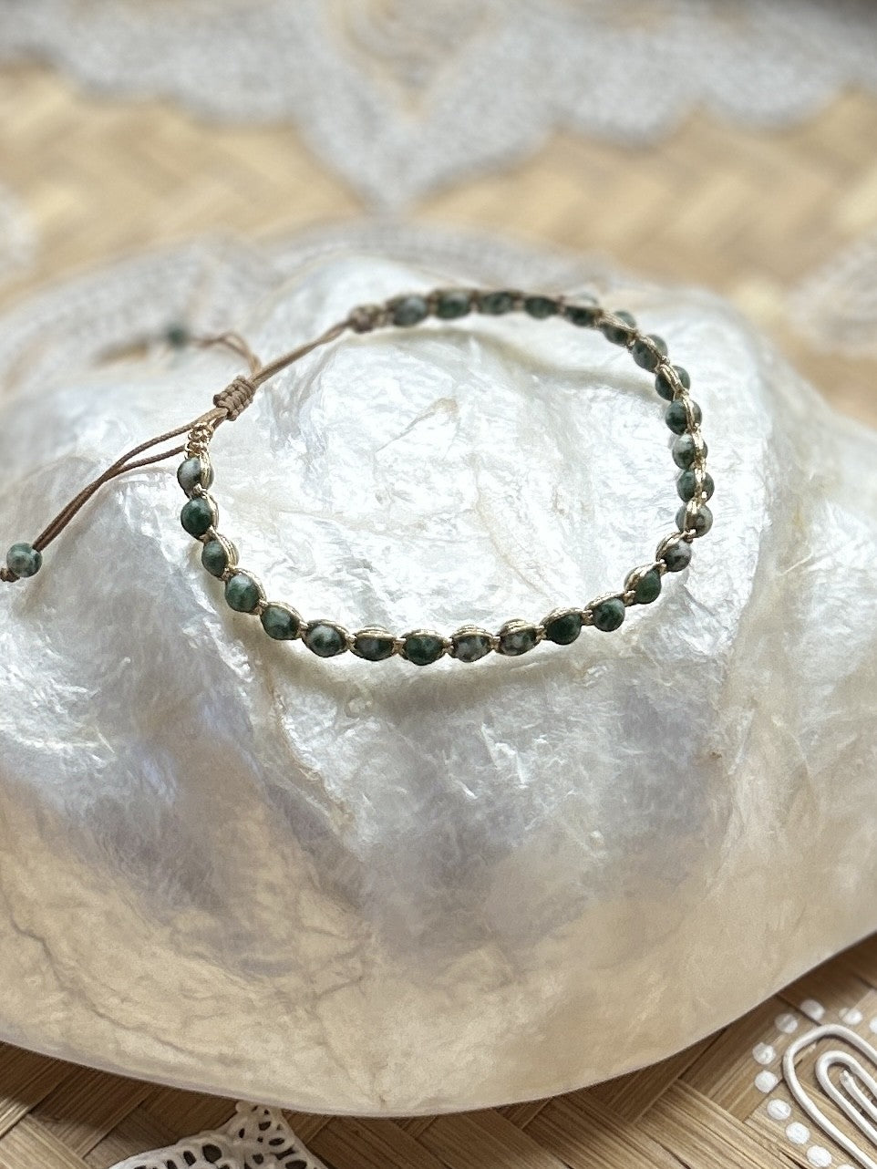 Riana Bracelet - Moss