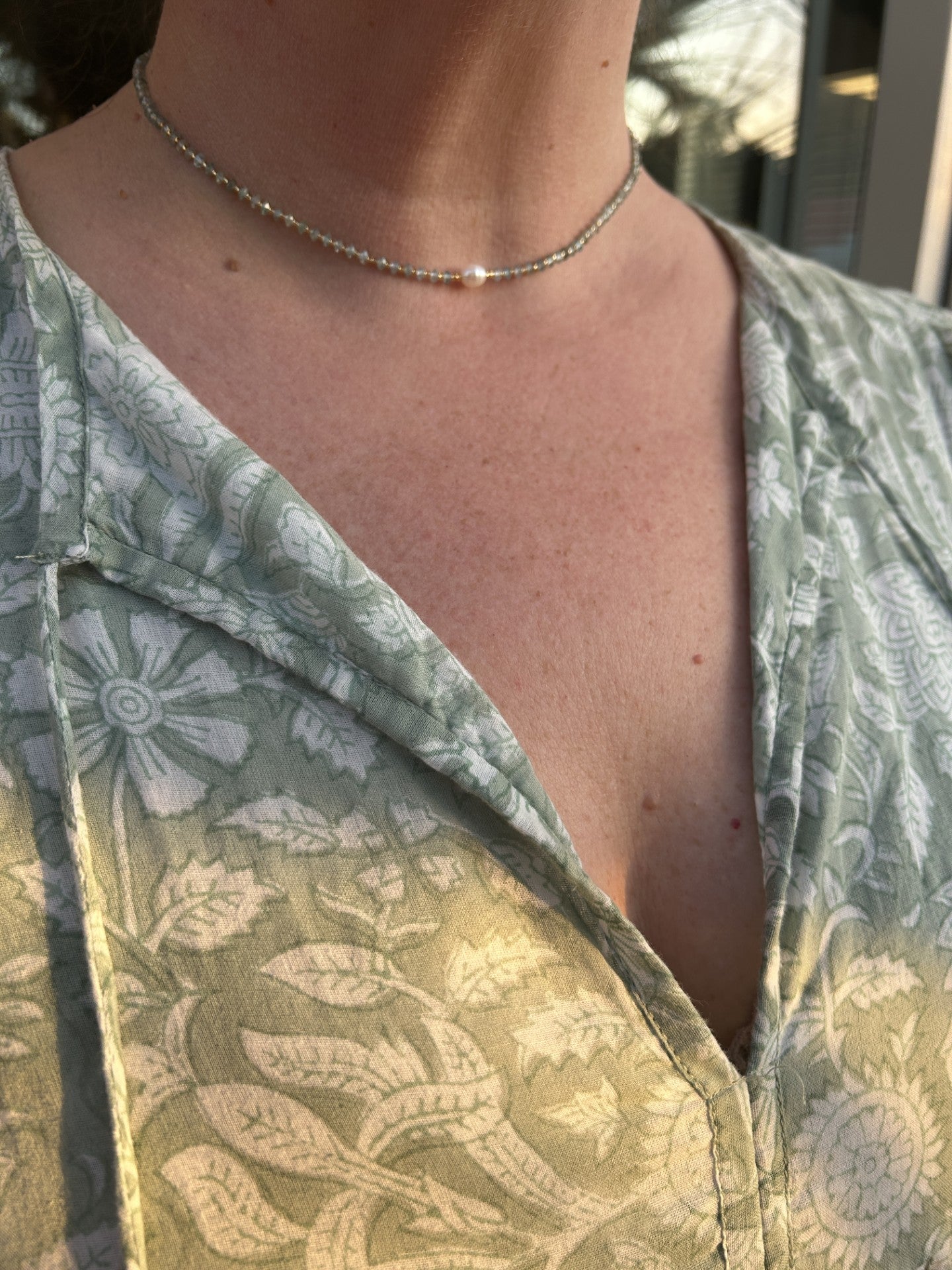 Adira Necklace - Grey