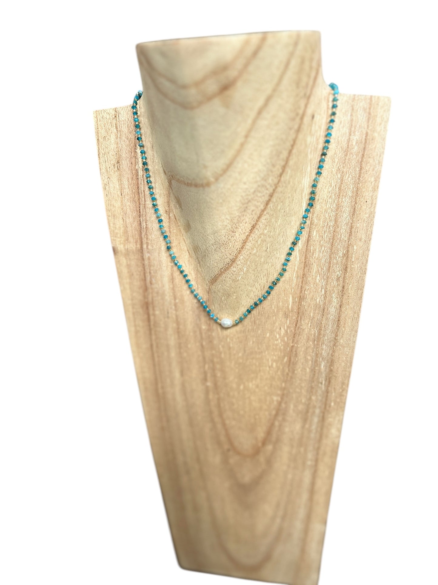 Adira Necklace - Aqua