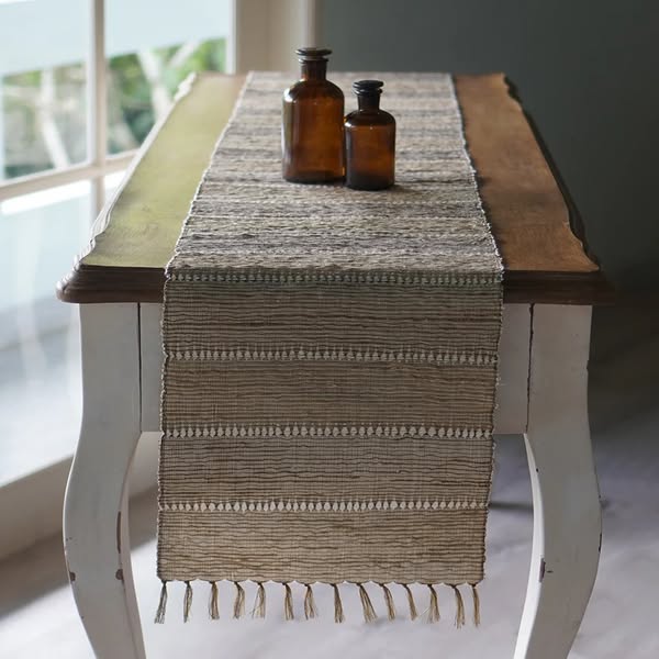 Vetiver Table Runner - Turmeric