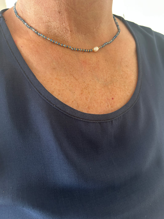 Adira Necklace - Blue