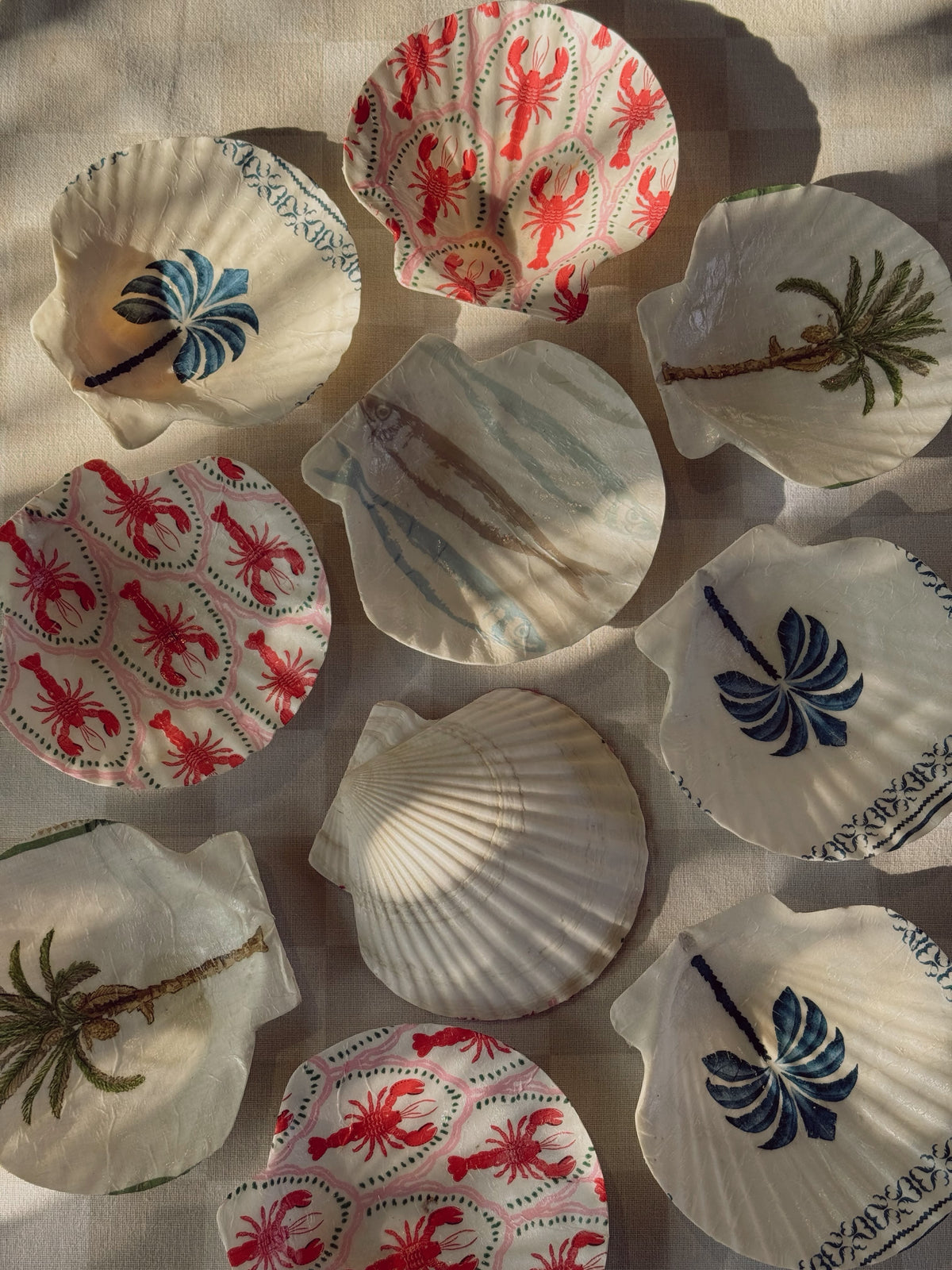 Shell Trinket Dishes