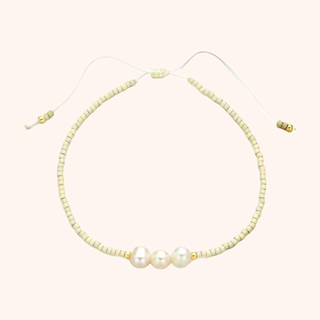 Pearl blessing bracelet - Ivory