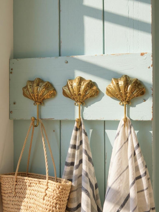 Brass Clam Shell Hook