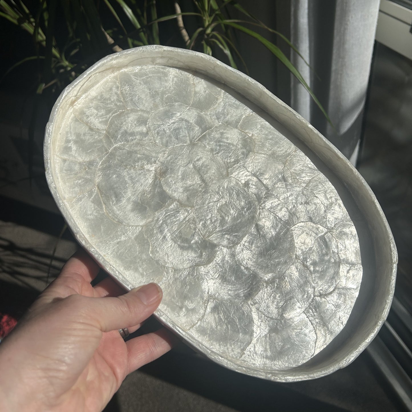 Moonlit Tide tray - oval