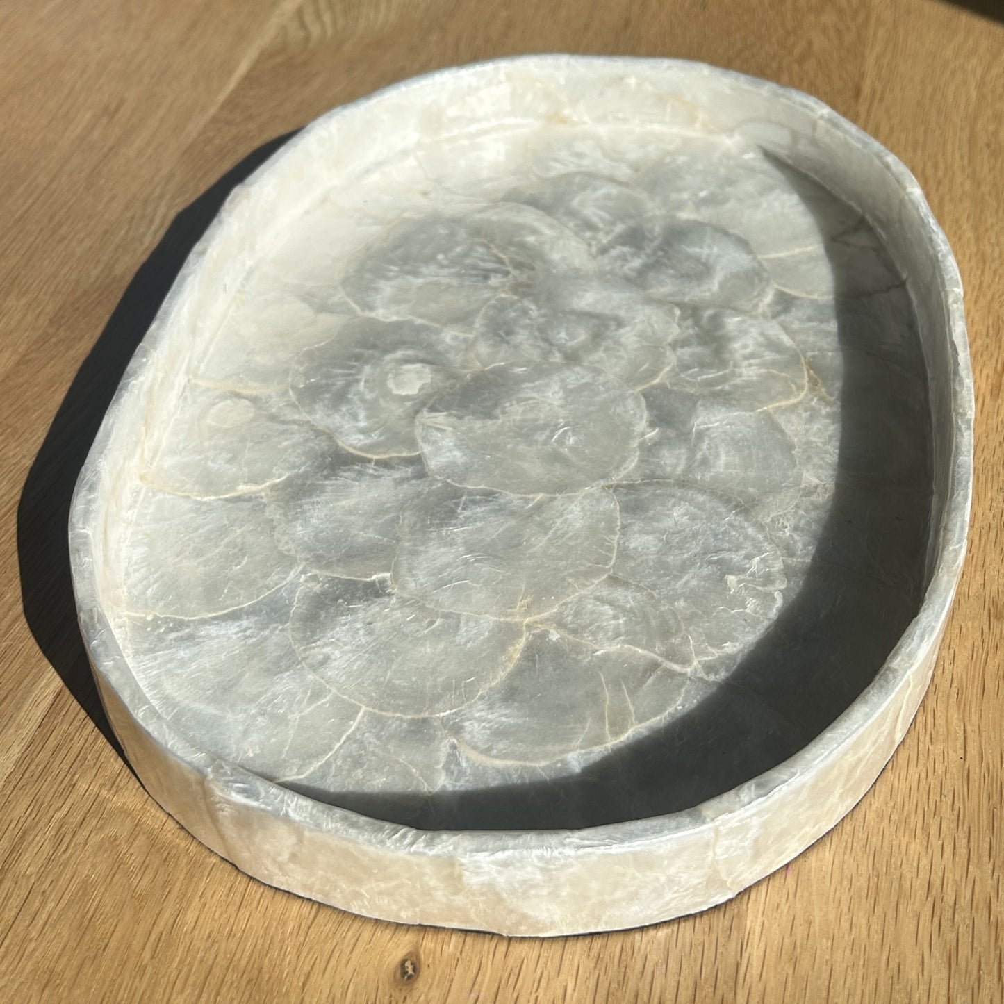 Moonlit Tide tray - oval