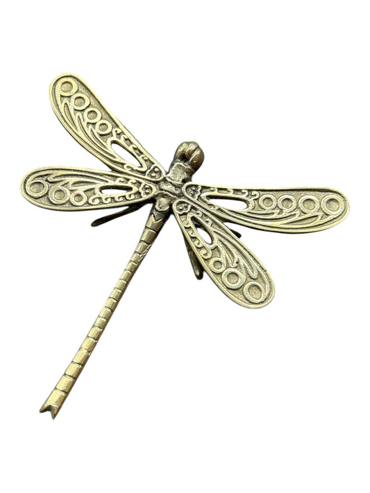 Brass dragonfly