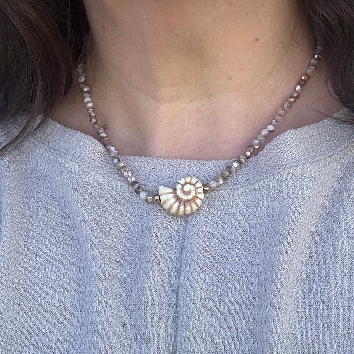 Nautilus necklace