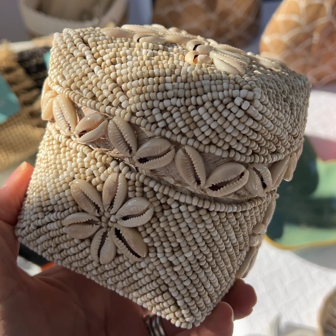 Decorative keepsake box - Natural