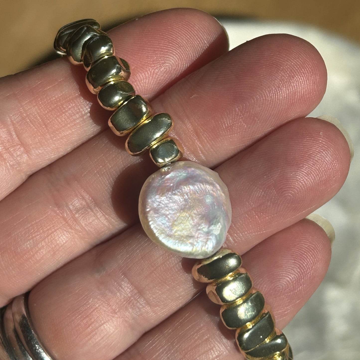 Luna Pearl Bracelet