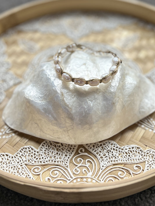 Indah Pearl Bracelet - Large