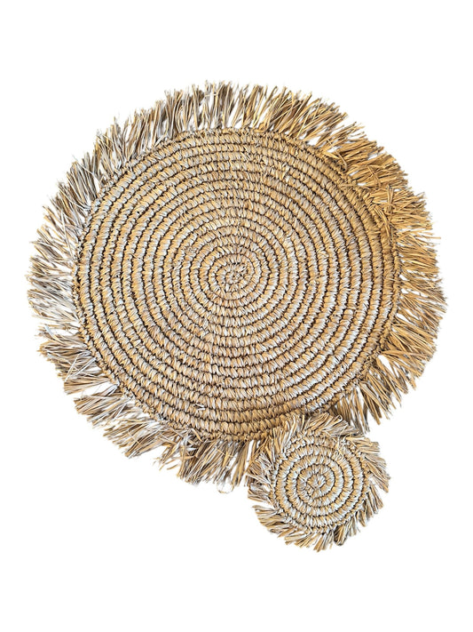 Raffia Placemats and Coasters