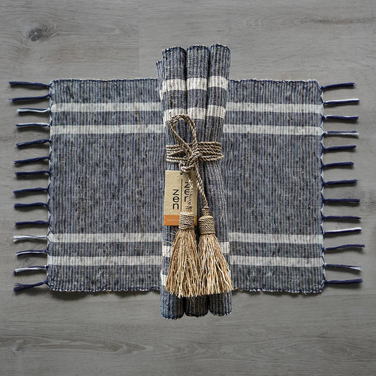 Vetiver Placemats - Blue Ocean (Set of 6)