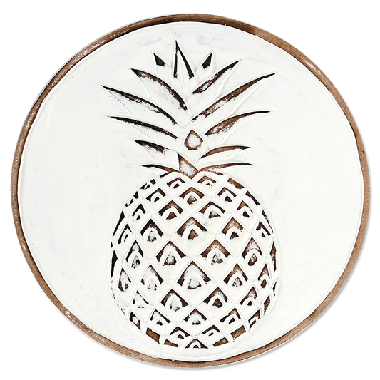 Wooden Pineapple Trivets - 2 sizes